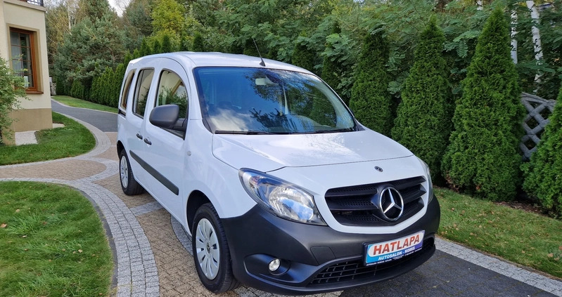 Mercedes-Benz Citan cena 68900 przebieg: 128000, rok produkcji 2019 z Zagórz małe 191